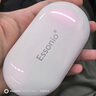 essonio2025新款【智能定位調音APP一拖二】開(kāi)放式骨傳導概念藍牙耳機掛耳式HIFI持久續航音樂(lè )運動(dòng)耳機 象牙白【藍牙5.4+杜比全景音效】 曬單實(shí)拍圖
