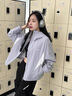 UPON PRO【UPF50+防曬】UPON PRO 先鋒系列 城市戶外防風(fēng)防潑水防曬夾克女 懸浮灰 Floating Gray S 曬單實(shí)拍圖