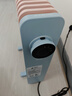 美的（Midea）取暖器 電熱油汀 電暖器 電暖氣片 暖風(fēng)機家用 節能省電旋鈕操控2200W功率加濕烘衣客廳暖腳烤火爐 【藍色】超級單品 HYW22KA 曬單實(shí)拍圖