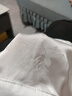 Amerpin國際一線品牌真絲襯衫女100%桑蠶絲高檔立領(lǐng)襯衫女繡花長袖襯衣 白色（高檔禮盒包裝） L （建議110-120） 曬單實(shí)拍圖