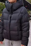 坦博爾羽絨服女短款連帽面包服外套530360Z曠野美拉德 黑色 165  曬單實(shí)拍圖