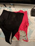 俞兆林（YUZHAOLIN）2條塑身內褲女無(wú)痕高腰收腹女士?jì)妊澕兠抟d產(chǎn)后提臀塑形束腰美體褲 122收腹褲-紅色+黑 XL(110-140斤) 曬單實(shí)拍圖