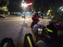BERIK大眼摩托車(chē)連體皮衣賽車(chē)服重機車(chē)服男防摔賽道皮衣騎行服男 黑黃色 XXL 曬單實(shí)拍圖
