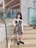 茨語女童樂福鞋2025女孩公主黑色小皮鞋新款兒童透氣單鞋軟底韓版演出 801黑色 33 內(nèi)長20.2cm（適合19.2cm腳長） 曬單實(shí)拍圖