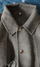 皮爾卡丹（pierre cardin）雙面羊絨大衣女中長(cháng)款寬松秋冬新款純羊毛呢外套加厚時(shí)尚女裝 燕麥色 XL 【140-150斤】 曬單實(shí)拍圖