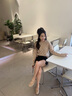 NINE WEST玖熙瑪麗珍女鞋2025新款軟底奶奶鞋真皮芭蕾風單鞋女鞋 杏色 38 曬單實拍圖