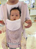 babycare寶寶腰凳嬰兒背帶多功能抱娃背帶減震坐墊防滑背帶 珀爾里粉【Air mesh透氣款】 曬單實拍圖