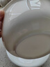 紅牡丹碗具骨瓷餐具6英寸純白泡面碗陶瓷湯碗家用拉面大碗釉下白色飯碗 純白6英寸面碗6個(gè) 曬單實(shí)拍圖