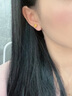 中國(guó)黃金China Gold黃金耳釘女18K金耳飾金飾品生日禮物女送女友媽媽老婆結(jié)婚紀(jì)念日 18K黃金玫瑰花耳釘+證書禮盒 曬單實(shí)拍圖