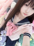 茉衣雅（MOYIYA）甜美日系jk制服套裝女夏季海軍領(lǐng)粉色短袖襯衣高腰蓬蓬短裙兩件套 粉色上衣+黑色短裙(收藏優(yōu)先發(fā)貨 M 曬單實(shí)拍圖