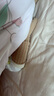 貝瑞加（Babyprints）寶寶襪子2雙秋冬嬰兒保暖護(hù)膝襪加厚男女兒童高筒襪不勒腿 橙黃M 曬單實拍圖