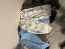 舒貝怡 2條裝兒童褲子防蚊褲男童女童裝夏款薄款嬰兒寶寶休閑燈籠褲 【2條裝】滿印葉子+藍(lán)色 110 cm(3-4歲) 曬單實(shí)拍圖