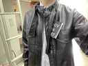 安初夏春秋新款寬松皮夾克男帥氣套裝韓版潮牌機車服皮衣外套痞帥三件套 皮衣+德絨+西褲【三件套】 XL 曬單實拍圖