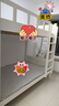 川兔·小屋【0元包安裝】上下床實木高低床加厚上下鋪1.5米臥室雙人床 裸床+床墊*2【乳白色】 1200mm*2000mm 曬單實拍圖