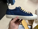 馬登男鞋秋季水洗做舊休閑鞋百搭板鞋復(fù)古牛仔布帆布鞋 靛青色 (偏大一碼) 39 曬單實拍圖