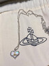 薇薇安·威斯特伍德（Vivienne Westwood）西太后項鏈女正品貝母女生項鏈送女朋友生日禮物女 金粉貝母 曬單實(shí)拍圖