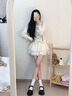ZHR瑪麗珍鞋女學(xué)院風(fēng)松糕厚底JK女鞋舒適百搭圓頭單鞋女 KN95 黑37 曬單實(shí)拍圖