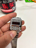 卡西歐（CASIO）手表 絕命毒師老白同款 復(fù)古小方塊計(jì)算器電子表中性表七夕禮物 A100WE-7B 曬單實(shí)拍圖