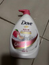 多芬（Dove）沐浴露白桃白茶補充旅行裝家庭裝美膚保濕清潔沐浴乳液 白桃白茶 1kg 1瓶 曬單實拍圖