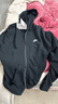 耐克（NIKE）CLUB 男子全長(zhǎng)拉鏈開襟法式毛圈連帽衫 FN3885-010 L 曬單實(shí)拍圖