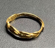 中國黃金（CHINA GOLD）麥穗黃金戒指足金穗穗平安指環(huán)女手飾七夕情人節(jié)禮物送女朋友老婆 【京速達】麥穗戒指 約1.8-1.9g 曬單實拍圖
