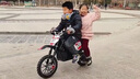 宙顆小孩摩托車6-12歲汽油越野迷你兒童49CC純?nèi)加桶嫠臎_程92山地 四沖標配橙色+汽油拉繩啟動 曬單實拍圖