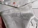浪莎高級輕奢睡衣女春秋蘭花竹葉提花暗紋高檔家居服母親節(jié)禮物送媽媽 淡藍(lán) L 建議120-140斤 曬單實拍圖