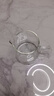 康韻 加厚玻璃公道杯茶杯平分茶水 耐熱玻璃茶海公杯功夫茶具配件 經(jīng)典直身茶海 曬單實拍圖