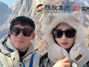 南木熊毛絨帽子女圍巾一體女可愛(ài)毛線帽防風(fēng)加絨保暖護(hù)耳圍脖防寒雷鋒帽 小熊帽子加圍巾二合一【米白】 曬單實(shí)拍圖