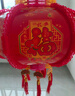 菲享旋轉燈籠大門掛的走馬燈陽臺室外led燈春節(jié)2025新年裝飾大紅燈籠 金福燈籠60#直徑47cm【單個裝】 【防水防凍，三年質保】 曬單實拍圖