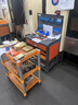OLOEYcnc加工中心刀柄架BT30工作臺(tái)工具柜數(shù)控鎖刀座鉗工臺(tái)刀具管理車 B27背板中套工具柜綜合 備注刀套型號(hào) 曬單實(shí)拍圖
