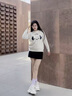 百麗尚熙系列網(wǎng)面運(yùn)動鞋女厚底老爹鞋2025夏季新款增高鞋學(xué)生輕便休閑鞋子 米色皮面 37 曬單實(shí)拍圖