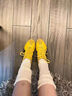 啄木鳥(niǎo)練車(chē)專(zhuān)用鞋女薄底軟底駕考科目二科二科三秋冬舒適學(xué)車(chē)透氣開(kāi)車(chē)鞋 米黃色 36 標準碼 曬單實(shí)拍圖