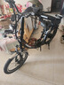 飛鴿電動(dòng)助力自行車(chē)鋰電助力喜瑪諾變速雙碟剎旅行通勤電動(dòng)自行車(chē)包安裝 20寸黑色折疊款喜瑪諾7速包安裝 20A助力續航約60km 曬單實(shí)拍圖