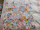 百家被布料純棉新生兒百家布拼布手工diy嬰兒百福被包被材料包 10*10CM 100片不重復 送針線(xiàn) 曬單實(shí)拍圖