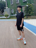 匹克（PEAK）態(tài)極男鞋二次呼吸2.0跑步鞋新款競速訓(xùn)練緩震透氣運(yùn)動(dòng)鞋體測跑鞋 龍?zhí)ь^(水晶藍(lán)/熒光橙)-男 41 曬單實(shí)拍圖