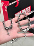 漫威（Marvel）手鏈男高級感潮流痞帥鈦鋼古巴輕奢小眾精致送男友七夕情人節禮物 VEONM-纏繞星芒【漫威禮盒】 曬單實(shí)拍圖