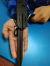 刺客袖劍可彈射蘿卜刀游戲道具武器線控科技男孩玩具袖箭黑 黑色【袖劍+組合】 均碼 曬單實拍圖