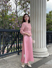 紫魅俏2025年春夏季新款高端婚禮媽媽裝女禮服平時(shí)可穿喜婆婆結(jié)婚連衣裙 香檳色【短袖】 2XL (建議120-130斤) 曬單實(shí)拍圖