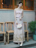 固執(zhí)（OBSTINATE）【特價(jià)】2025夏季新款中國風(fēng)馬面裙半身裙80042BQ09331 粉色 M 曬單實(shí)拍圖