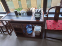 茶皇子（CHAHUANGZI）全自動(dòng)雙上水茶臺一體電熱燒水壺泡茶專(zhuān)用鈦茶爐家用嵌入式底部上水電熱水壺KS14 0.8L KS14+圓筒六君子+杯架+大肚杯 曬單實(shí)拍圖