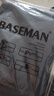 BASEMAN運(yùn)動(dòng)褲男夏季薄款簡(jiǎn)約微喇衛(wèi)褲韓版修身百搭長(zhǎng)褲直筒褲日系休閑褲 黑色【春秋】 XL 【推薦130-150斤】 曬單實(shí)拍圖