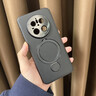 索盈【新款素皮丨旋轉支架】適用華為mate60手機殼支點磁吸全包防摔滑超薄帶鏡頭保護套高端商務風男女 曬單實拍圖