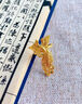 中國(guó)黃金（CHINA GOLD）鳳舞九天黃金戒指女足金鳳凰指環(huán)首飾三金結(jié)婚520禮物送老婆女友 鳳凰戒指 約2.9g 圈號(hào)12 曬單實(shí)拍圖