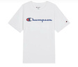 Champion冠軍美式短袖男2025春季新款潮牌膠印T恤情侶款純棉上衣 白色 M 曬單實(shí)拍圖