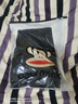 大嘴猴（paul frank）純色棉彈休閑褲男士春秋寬松商務九分小腳直筒褲男裝免燙抗皺褲子 9012H黑色九分【官方正品】 29 【建議105-115斤】 曬單實拍圖