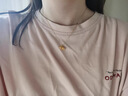 黃金鈴蘭花吊墜金包銀999鈴鐺掛墜項(xiàng)鏈送閨蜜女生女友老婆生日520 鈴蘭花吊墜【配項(xiàng)鏈】 曬單實(shí)拍圖