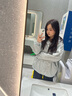 乖甜星韓系設(shè)計(jì)感慵懶風(fēng)短外套女春季2025新款美式高級(jí)感灰色連帽衛(wèi)衣女 灰色 L 55/60kg 曬單實(shí)拍圖