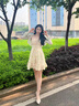 莫代爾碎花吊帶連衣裙短披肩開衫套裝女2025夏季新款清新甜美超仙短裙子 [兩件套吊帶裙+開衫] S [80-95斤] 曬單實(shí)拍圖