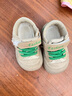 G.DUCKKIDS小黃鴨2025春秋新款寶寶學(xué)步鞋兒童帆布鞋男孩帥氣1到3歲女童鞋 F5 綠色 18 內長(cháng)12.5cm 曬單實(shí)拍圖